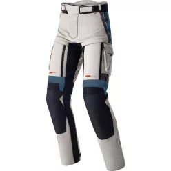   Pantaloni moto textil damă RST Pro Series Adventure D3O argintiu