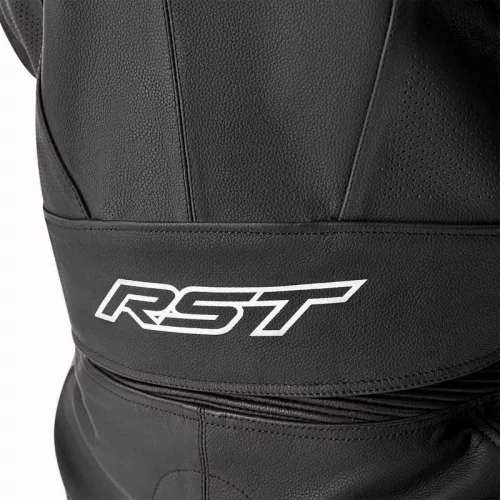 Geacă moto piele RST TracTech Evo D3O negru/albastru