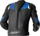 Geacă moto piele RST TracTech Evo D3O negru/albastru