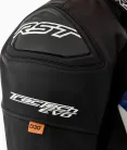 Geacă moto piele RST TracTech Evo D3O negru/albastru