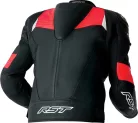 Geacă moto piele RST TracTech Evo D3O negru/roșu