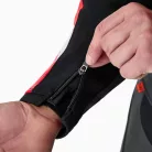 Geacă moto piele RST TracTech Evo D3O negru/roșu