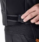 Geacă moto piele RST TracTech Evo D3O negru/alb