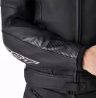 Geacă moto piele RST TracTech Evo D3O negru/alb