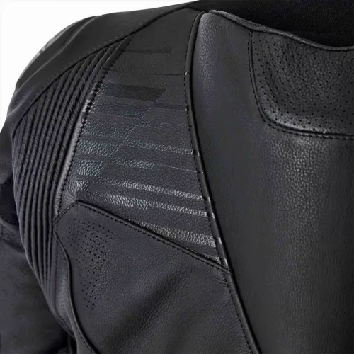 Geacă moto piele RST TracTech Evo D3O negru/alb
