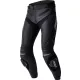 Pantaloni moto piele RST TracTech Evo D3O negru/alb