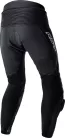 Pantaloni moto piele RST TracTech Evo D3O negru/alb