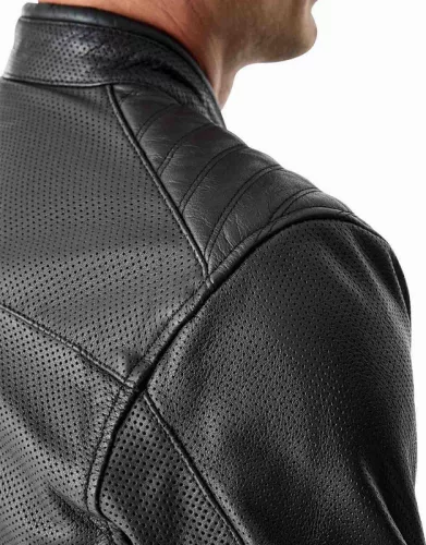 Geacă moto piele RST Roadster Air D3O negru