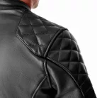 Geacă moto piele RST Hillberry D3O negru