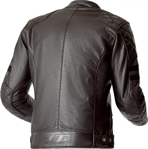 Geacă moto piele RST Hillberry D3O maro