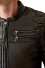 Geacă moto piele RST Hillberry D3O maro