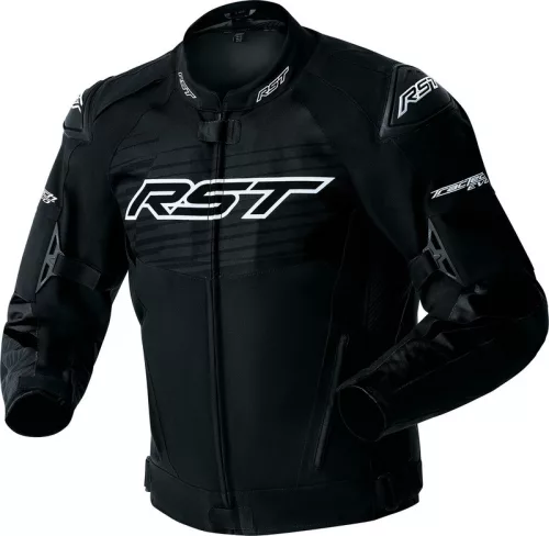 Geacă moto textil RST TracTech Evo D3O negru/alb