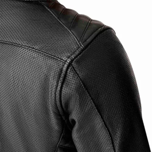 Geacă moto piele damă RST Roadster Air D3O negru