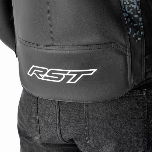Geacă moto piele RST Pro Series Supersport-K D3O negru/gri