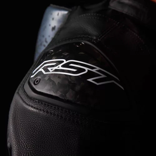 Geacă moto piele RST Pro Series Supersport-K D3O negru/gri