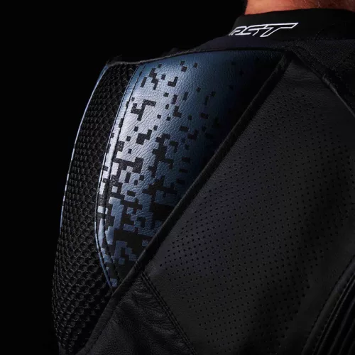 Geacă moto piele RST Pro Series Supersport-K D3O negru/gri