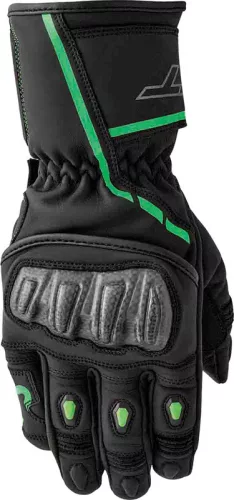 Mănuși moto RST S1 negru/verde fluo