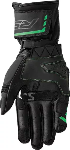 Mănuși moto RST S1 negru/verde fluo