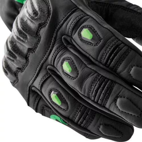 Mănuși moto RST S1 negru/verde fluo