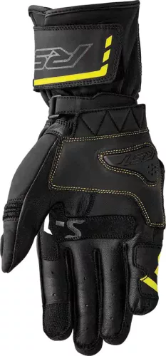 Mănuși moto RST S1 negru/galben fluo