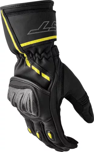 Mănuși moto RST S1 negru/galben fluo