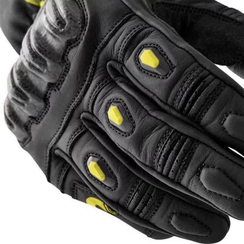 Mănuși moto RST S1 negru/galben fluo