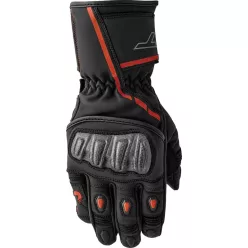 Mănuși moto RST S1 negru/roșu fluo