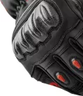 Mănuși moto RST S1 negru/roșu fluo