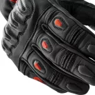 Mănuși moto RST S1 negru/roșu fluo