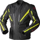 Geacă moto textil RST Pro Series Paragon D3O negru/galben fluo