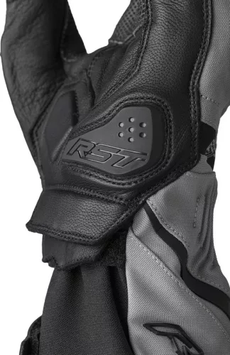 Mănuși moto impermeabile RST Pro Series Vega negru/argintiu