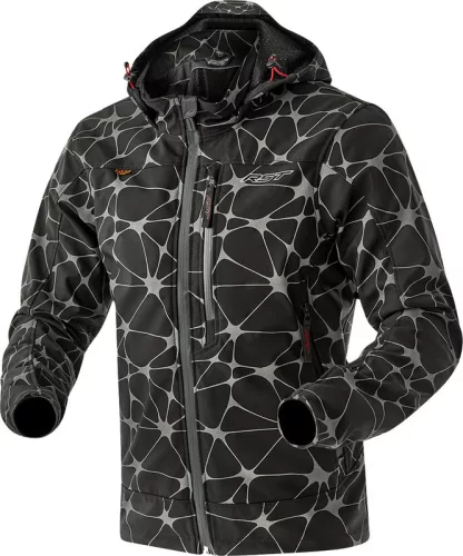 Geacă moto textil RST Havoc D3O negru/gri