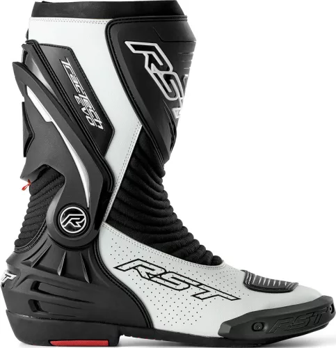 Cizme moto damă RST TracTech Evo D3O negru/alb