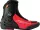Ghete moto RST TracTech Evo D3O Short negru/roșu fluo