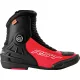 Ghete moto RST TracTech Evo D3O Short negru/roșu fluo