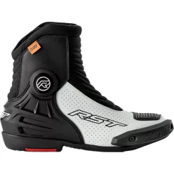 Ghete moto RST TracTech Evo D3O Short negru/alb