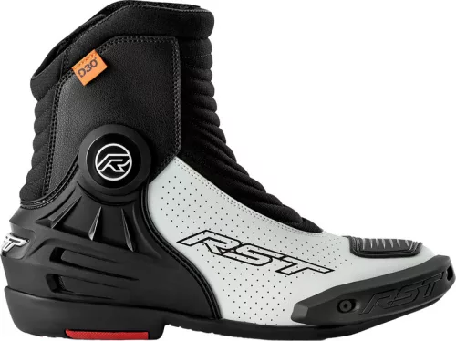 Ghete moto RST TracTech Evo D3O Short negru/alb
