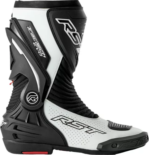 Cizme moto RST TracTech Evo D3O negru/alb