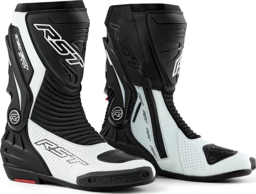 Cizme moto RST TracTech Evo D3O negru/alb