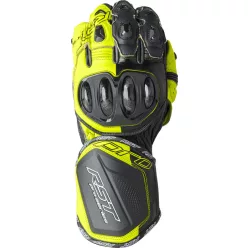 Mănuși moto RST Pro Series GP D3O negru/galben fluo
