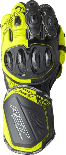 Mănuși moto RST Pro Series GP D3O negru/galben fluo