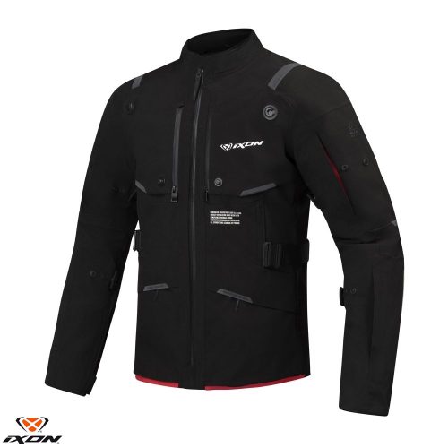 Geaca Ixon M-Skeid MS negru/rosu