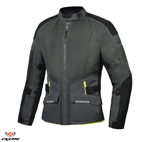 Geaca Ixon M-Njord MS verde/negru/galben