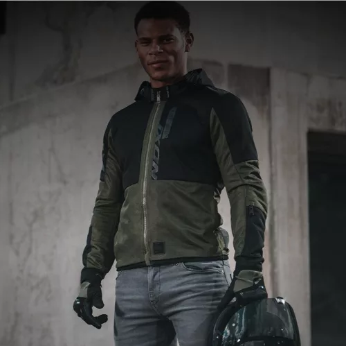 Geaca barbati Urban Ixon vara Park Air MS khaki/negru