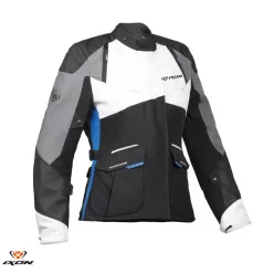 Geaca dama Ixon Balder LS negru/gri/albastru