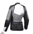 Geaca dama Ixon Balder LS negru/gri/albastru