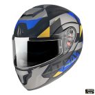 Casca MT Atom SV W17 A2 gri mat Pinlock ready – tip MT-V-16 - Gri mat