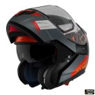 Casca Mt Helmets Atom Sv Gorex B4 Portocaliu Mat