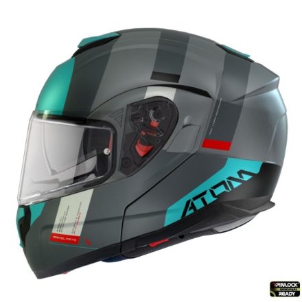 Casca MT Helmets Atom Sv Gorex C2 Titanium Mat