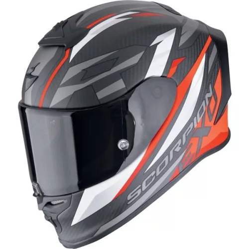 Casca Scorpion EXO-R1 EVO Carbon AIR Runner Negru Rosu